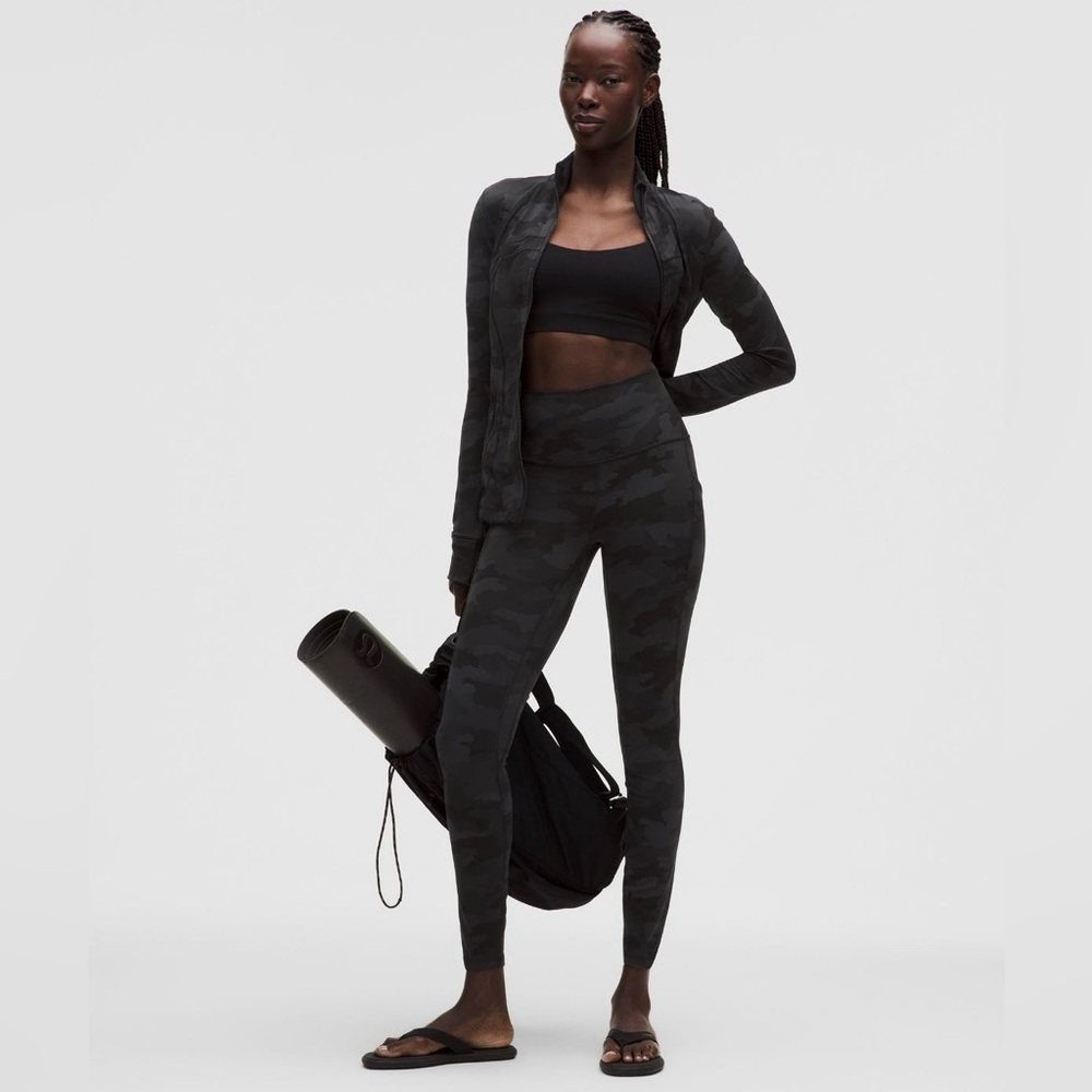 Lululemon Black Camo Leggings